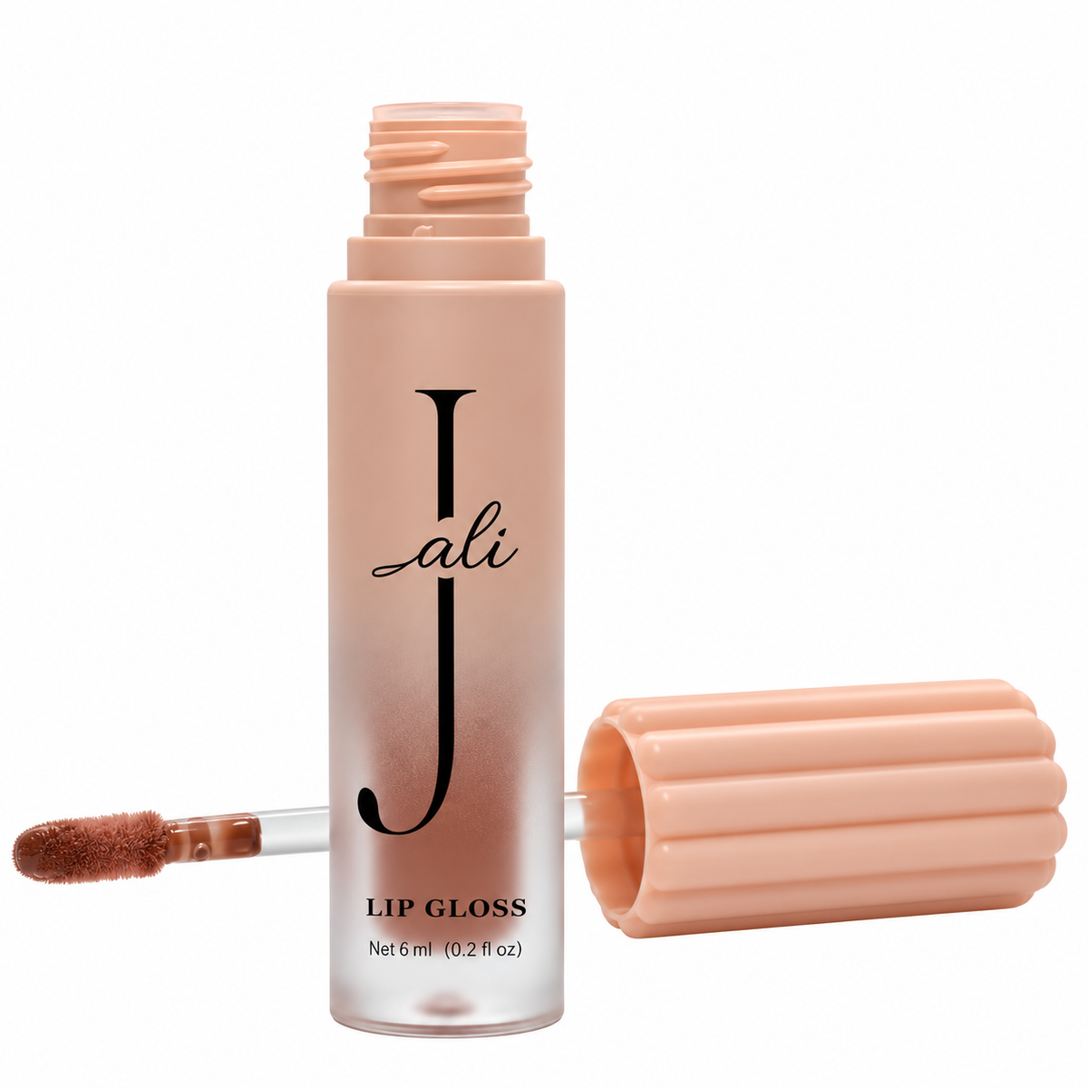 ali J Luxury Lip Gloss-Nude Brown