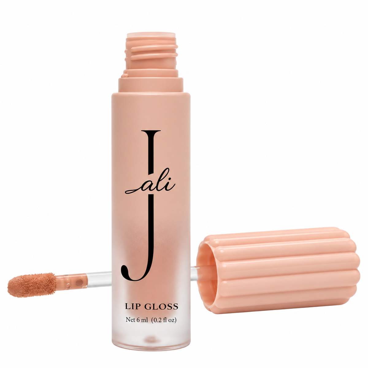 ali J Luxury Lip Gloss-Peach Nude