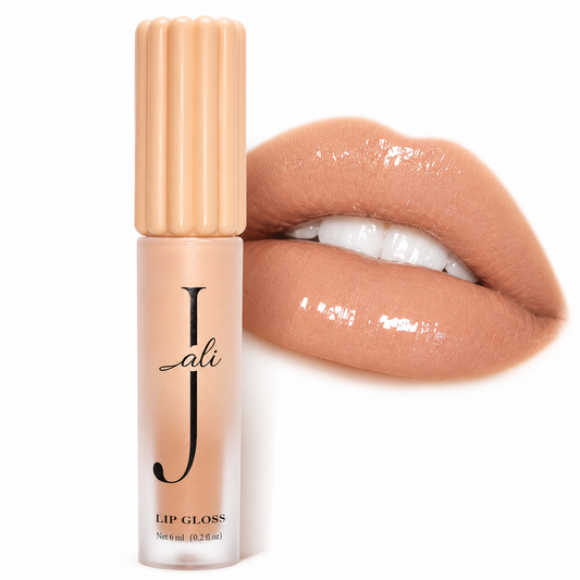 ali J Luxury Lip Gloss-Peach Nude
